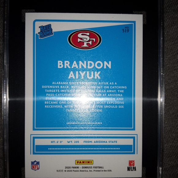 Brandon Aikuk canvas sp rookie - Picture 2 of 2